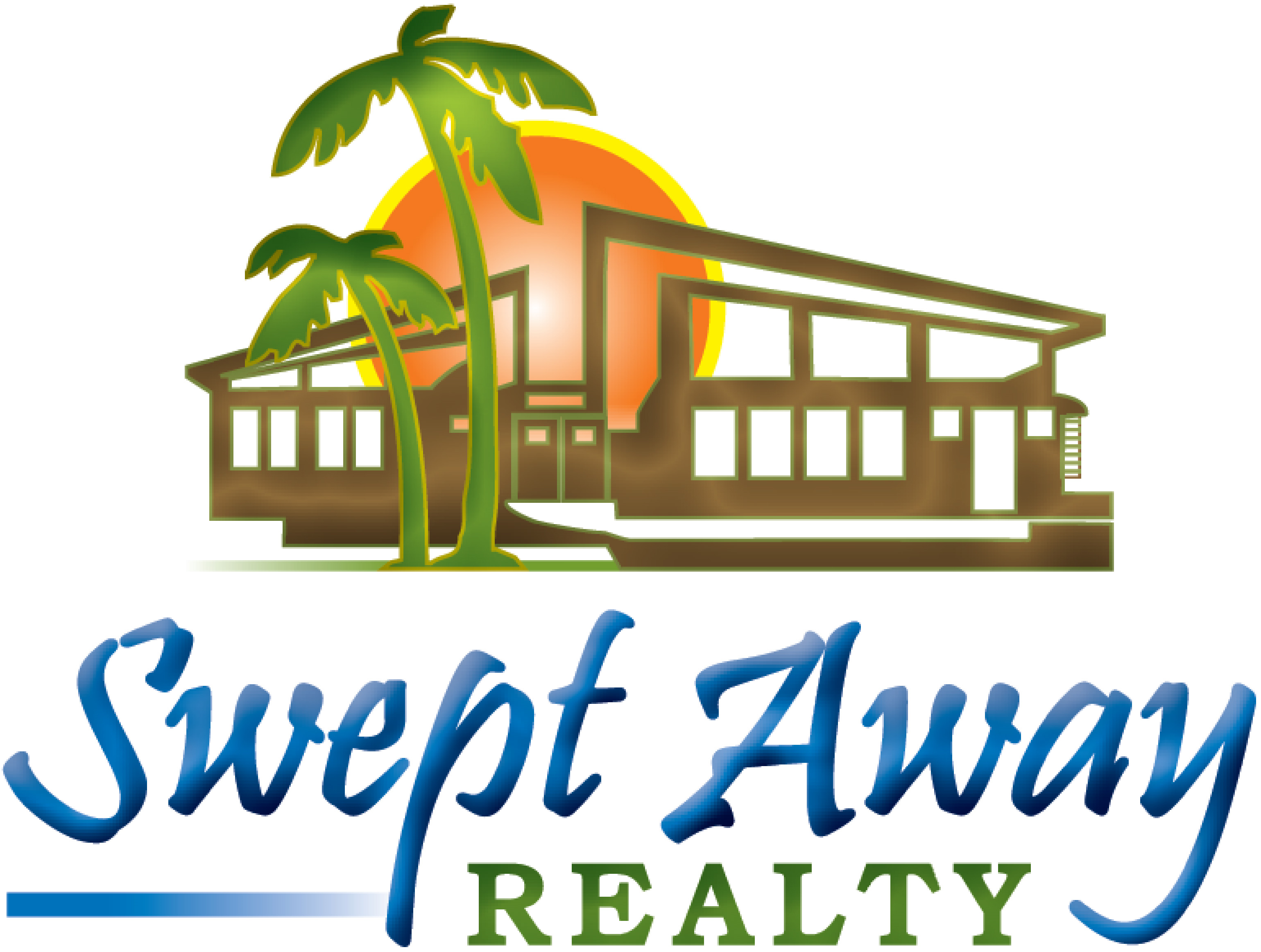 Swept Away Realty- LUXE Vacation Rentals Logo